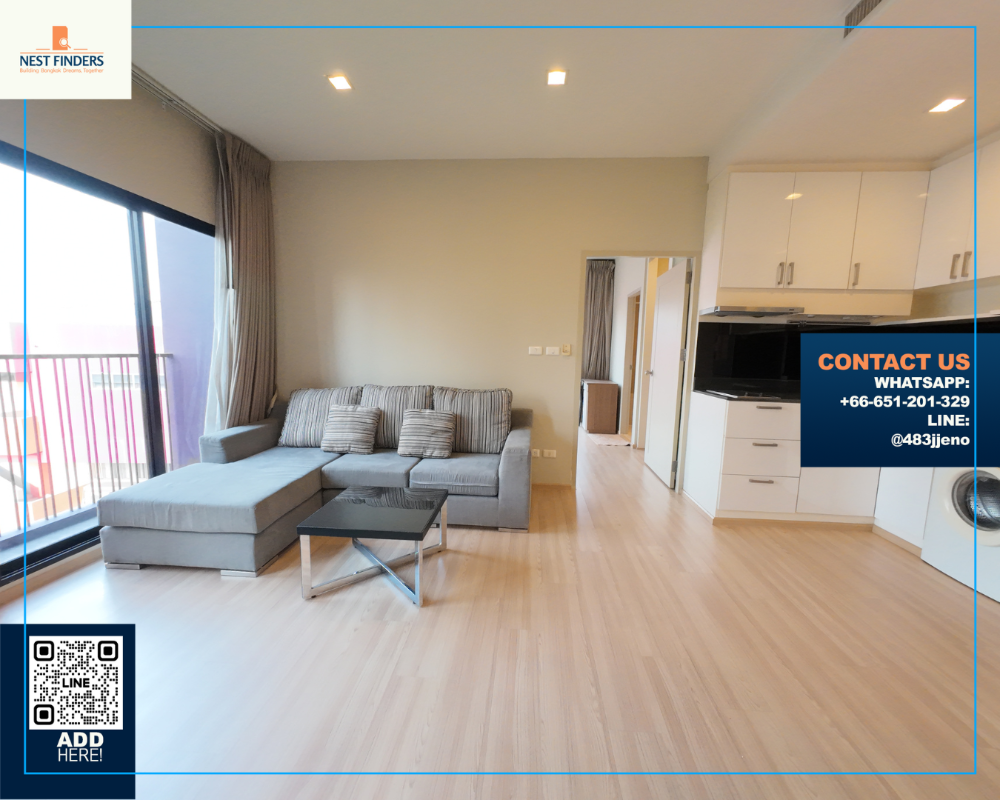 ให้เช่าคอนโดสุขุมวิท อโศก ทองหล่อ : For Rent : Noble Reveal  รถไฟฟ้า BTS เอกมัย 220 เมตร