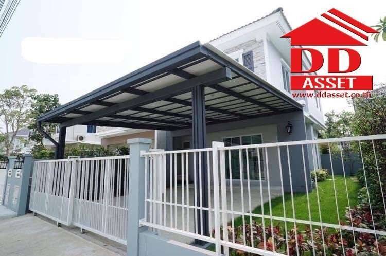 ขายบ้านมหาชัย สมุทรสาคร : ขายบ้านแฝด 2 ชั้น โครงการวิลลาจจิโอ2  พระราม2 (Villaggio 2 Rama 2) รหัส H8033