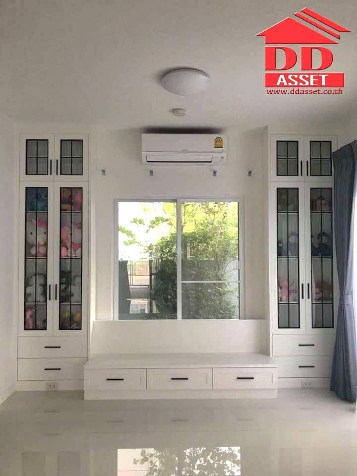 ขายบ้านมหาชัย สมุทรสาคร : ขายบ้านแฝด 2 ชั้น โครงการวิลลาจจิโอ2  พระราม2 (Villaggio 2 Rama 2) รหัส H8033