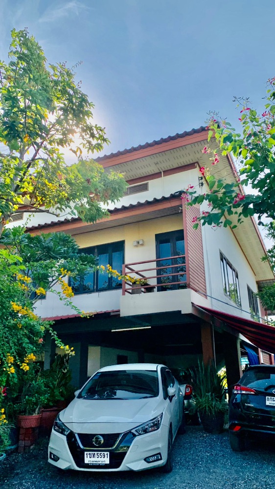 For SaleHousePathum Thani,Rangsit, Thammasat : 2-story detached house for sale, area 166.4 square meters, near Thammasat University, Rangsit, Ban Pathum Subdistrict, Sam Khok District, Pathum Thani Province.