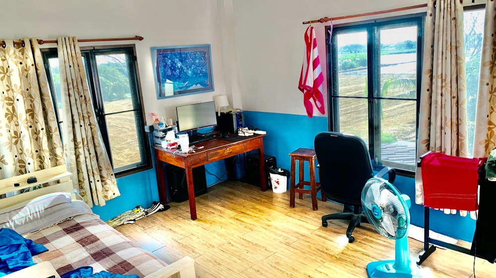 For SaleHousePathum Thani,Rangsit, Thammasat : 2-story detached house for sale, area 166.4 square meters, near Thammasat University, Rangsit, Ban Pathum Subdistrict, Sam Khok District, Pathum Thani Province.