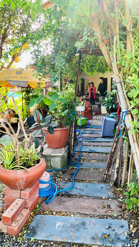 For SaleHousePathum Thani,Rangsit, Thammasat : 2-story detached house for sale, area 166.4 square meters, near Thammasat University, Rangsit, Ban Pathum Subdistrict, Sam Khok District, Pathum Thani Province.