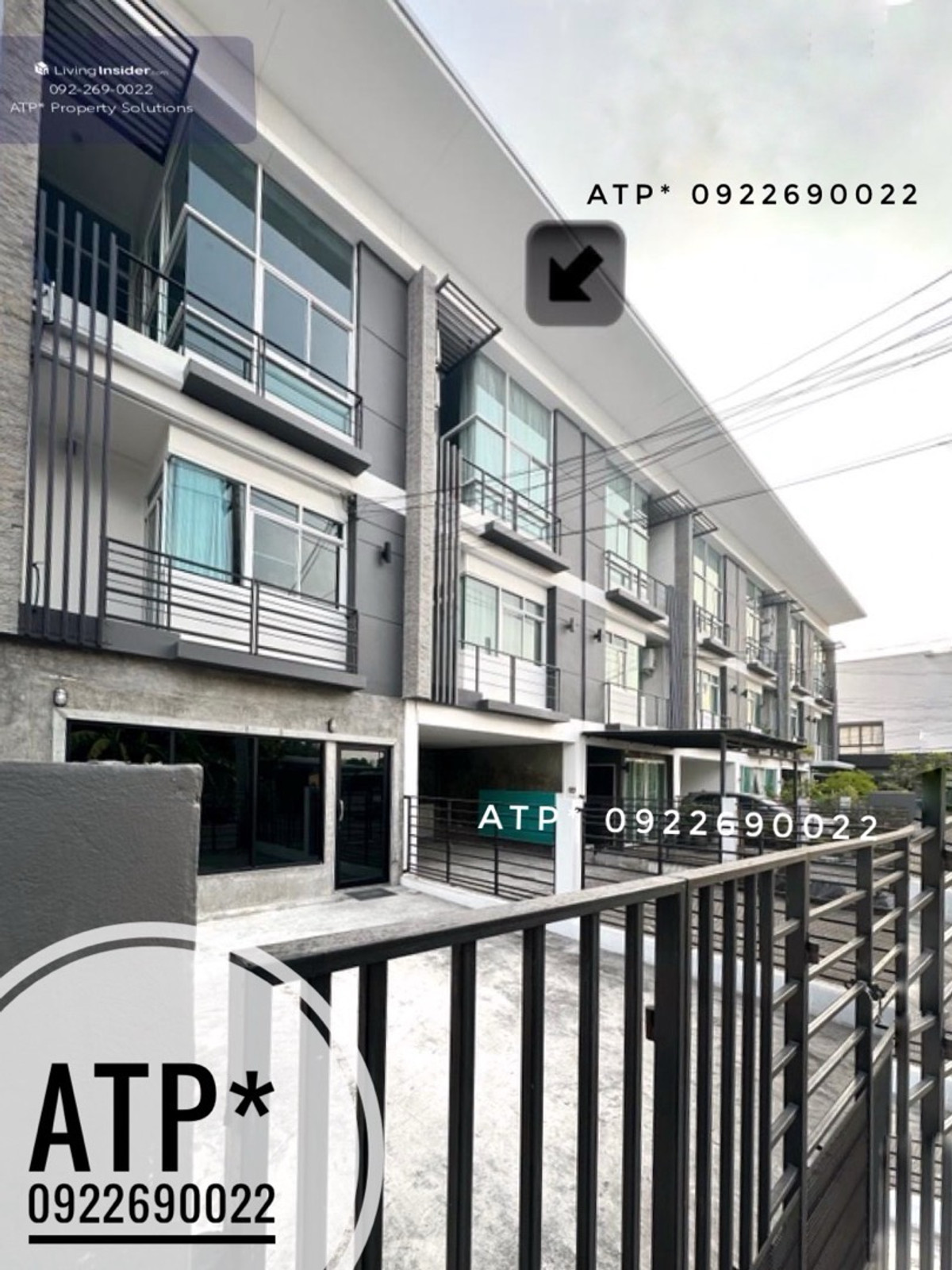 ให้เช่าทาวน์โฮมโชคชัย4 ลาดพร้าว71 : **เช่า/RENT** ทาวน์โฮม 3.5ชั้น/4นอน/5น้ำ/6แอร์+เครื่องทำน้ำอุ่น/3จอดรถ @ นาคนิวาส ลาดพร้าว 71