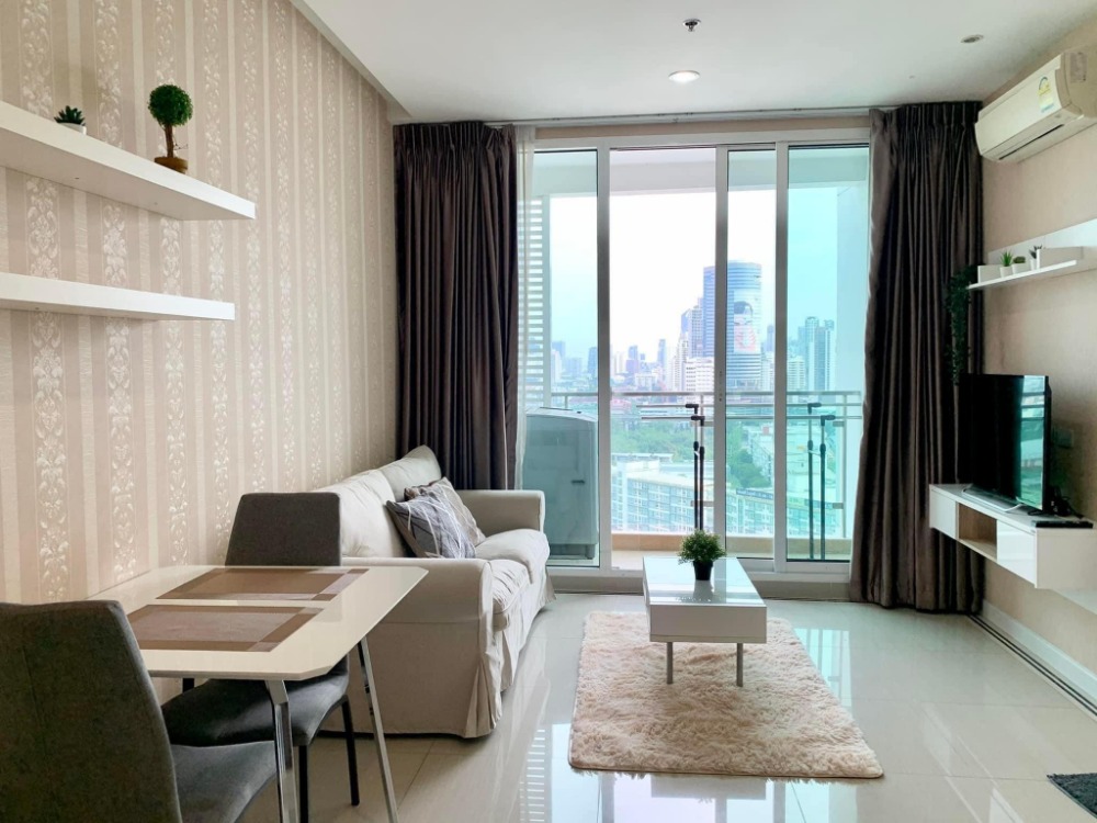 For RentCondoRama9, Petchburi, RCA : For rent, TC Green Rama 9, near MRT Rama 9, 850 meters.