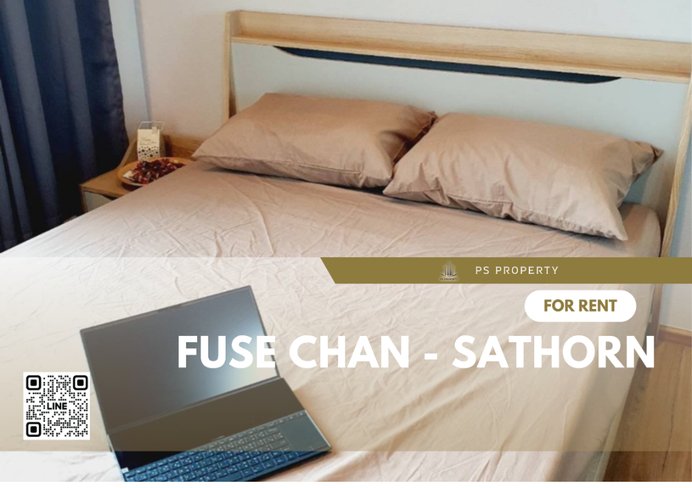 ให้เช่าคอนโดสาทร นราธิวาส : ให้เช่า🔥Fuse Chan - Sathorn🔥 เดินทางสะดวกใกล้ BTS ช่องนนทรี เฟอร์นิเจอร์เครื่องใช้ไฟฟ้าครบ