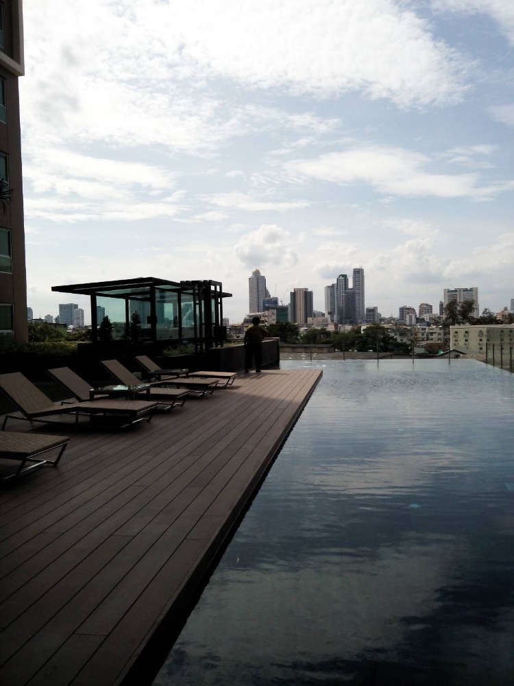 For RentCondoSathorn, Narathiwat : For rent 📌Fuse Chan - Sathorn 📌Convenient travel near BTS St. Louis and Chong Nonsi, complete with furniture and electrical appliances.