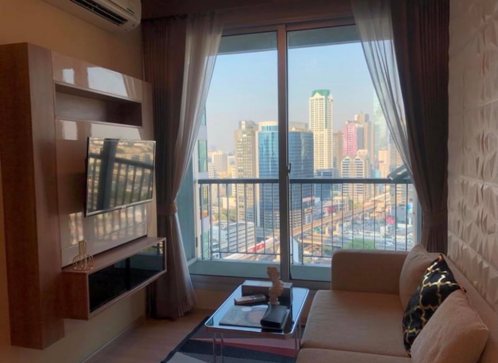 ให้เช่าคอนโดสาทร นราธิวาส : ให้เช่า📣Rhythm Sathorn📣 ห้องใหม่ วิวสวย เฟอร์นิเจอร์ เครื่องใช้ไฟฟ้าครบ ใกล้ BTS