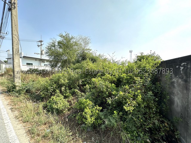 For SaleLandChachoengsao : Land for sale in Chachoengsao, Bang Pakong land, beautiful land, land filled in, land for building a house, on paved road, Tha Kham Municipality