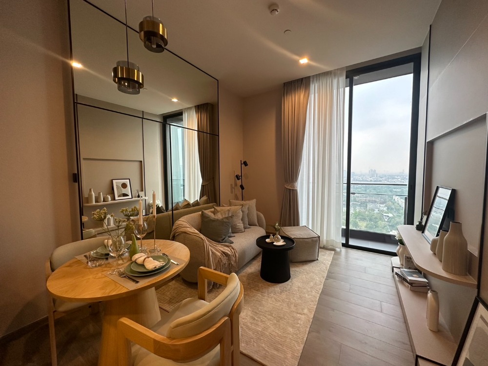 For RentCondoLadprao, Central Ladprao : 1 bedroom, garden view, newly decorated, beautiful, ready to move in.