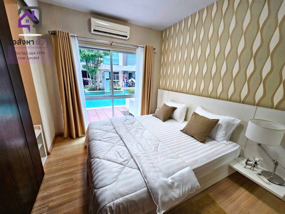 ขายคอนโดอ่อนนุช อุดมสุข : ขาย เอ สเปซ สุขุมวิท 77 ห้องสวยไซต์ใหญ่ 1 ห้องนอน สไตล์รีสอร์ท ชั้นสระว่ายน้ำ