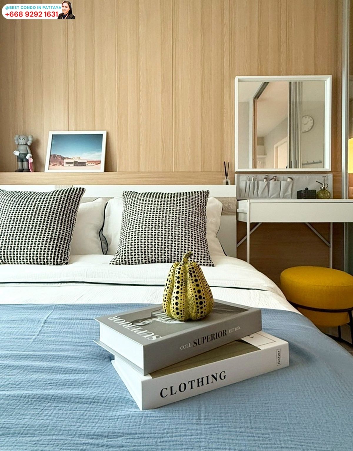 For SaleCondoPattaya, Bangsaen, Chonburi : ✨ Sea View + Pool View Condo – Fully Furnished ✨   🔵🔵 Stylish Cafe-Themed Condo in Pattaya #PropertyCode441  