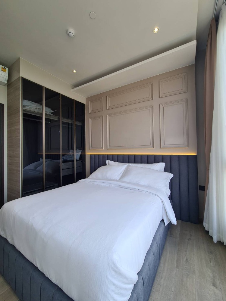 For RentCondoLadprao, Central Ladprao : For rent, 1 bedroom, garden view, newly decorated room, ready to move in.