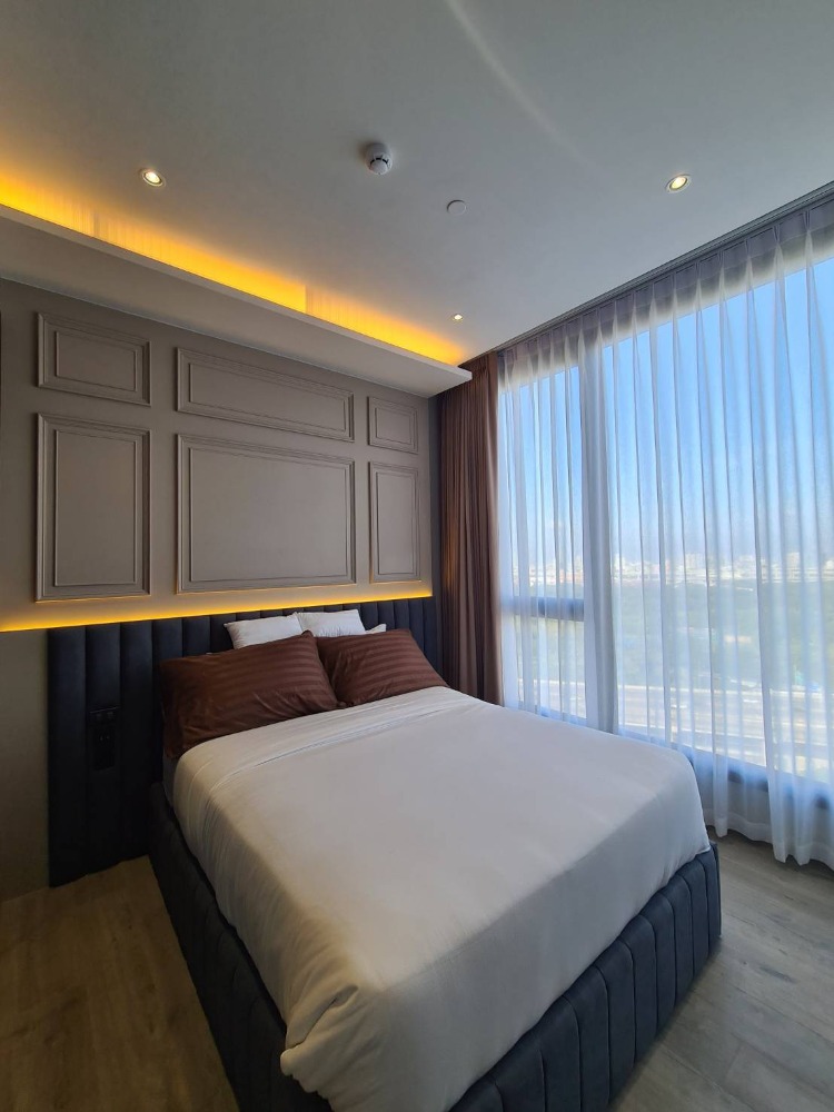 For RentCondoLadprao, Central Ladprao : For rent, 1 bedroom, garden view, newly decorated room, ready to move in.