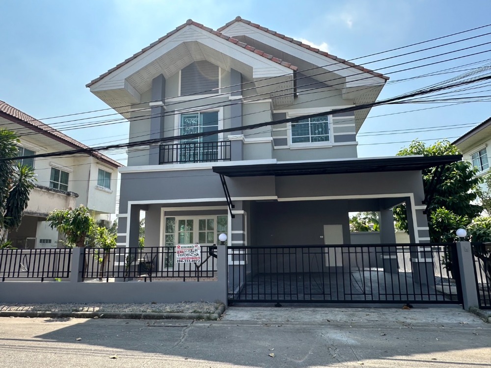 ขายบ้านลาดกระบัง สุวรรณภูมิ : ขายถูก บ้านเดี่ยว 2 ชั้น 50.3 ตร.วา หมู่บ้านอาร์เคโฮม พาร์ค ถนนพัฒนาชนบท 3 บ้านมี 4 ห้องนอน  3 ห้องน้ำ