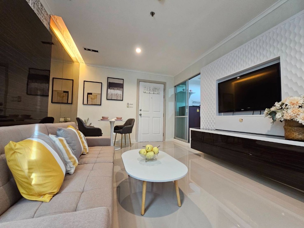 For RentCondoRama3 (Riverside),Satupadit : (for rent) Lumpini Park Riverside - Rama 3, next to the Chao Phraya River, near the expressway and BRT, Wat Dokmai.