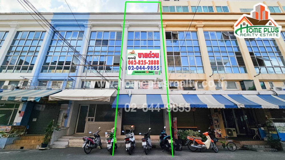 For SaleShop HouseNawamin, Ramindra : 3 and a half story commercial building, Soi Nawamin 93 Good location, worth investing in