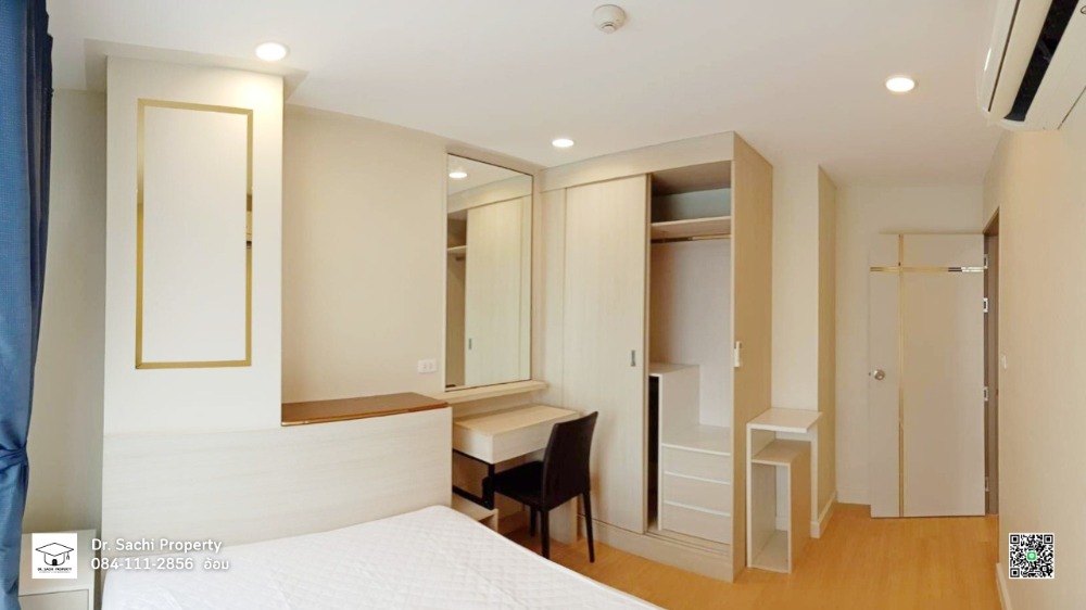 ขายคอนโดเชียงราย : ขาย Q House Condo เชียงราย ติดถนนพหลโยธิน ชั้น 7 วิวสระ ขนาด 39 ตร.ม. ห้องกว้าง พร้อมเฟอร์ครบ