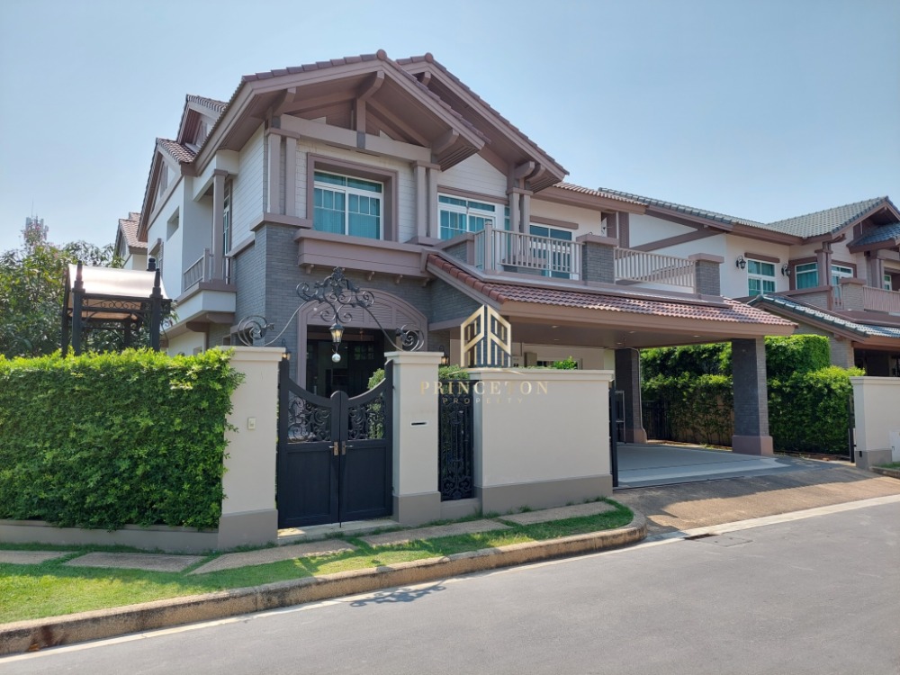 ขายบ้านบางนา แบริ่ง ลาซาล : ขายบ้าน นันทวัน บางนา กม.7 แปลงมุม ใกล้เมกา บางนา Nantawan Bangna KM.7 corner plot near Mega Bangna