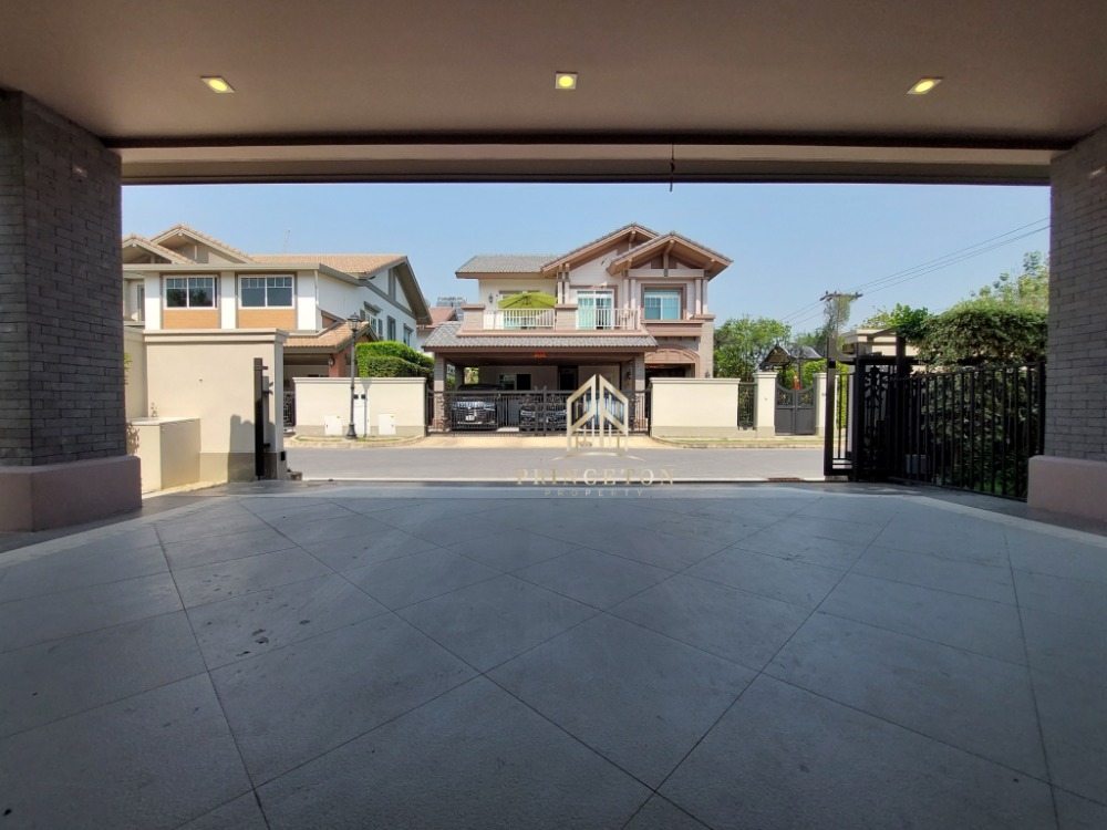 ขายบ้านบางนา แบริ่ง ลาซาล : ขายบ้าน นันทวัน บางนา กม.7 แปลงมุม ใกล้เมกา บางนา Nantawan Bangna KM.7 corner plot near Mega Bangna