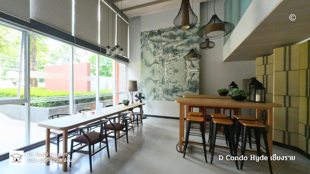 ขายคอนโดเชียงราย : ขาย D Condo Hyde ตรงข้าม Central เชียงราย 30.17 ตรม. ชั้น 8 วิวสระว่ายน้ำ ห้องตกแต่งครบ พร้อมอยู่