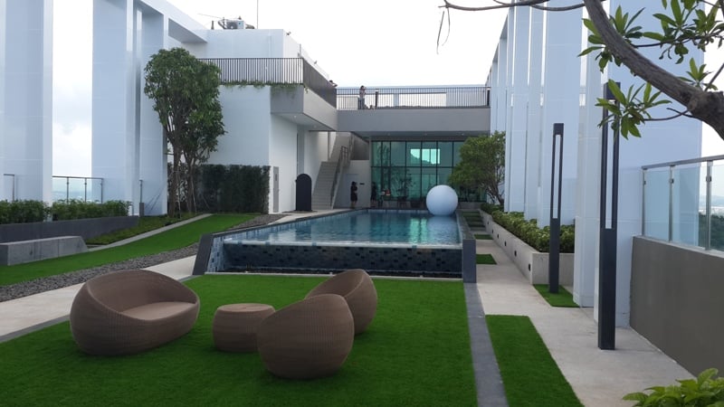 ให้เช่าคอนโดศรีราชา แหลมฉบัง บ้านบึง : ให้เช่าคอนโดน็อตติ้งฮิลล์ แหลมฉบัง-ศรีราชา ตกแต่งครบ วิวสวน สะอาด สงบ น่าอยู่