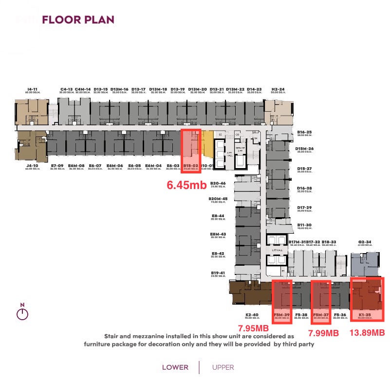 ขายดาวน์คอนโดคลองเตย กล้วยน้ำไท : 🔥🔥FOR SALE 𝐕𝐞𝐫𝐭𝐢𝐩𝐥𝐞𝐱 ห้องหลุด โครงการไม่มีขายแล้ว :  𝐋𝐢𝐟𝐞 𝐑𝐚𝐦𝐚 𝟒 𝐀𝐬𝐨𝐤𝐞 𝟏 Bed 𝟏 Bath, 𝟒𝟏 sqm. , Starting Price 𝟔.𝟐𝟑 MB Tel. 𝟎𝟗𝟓𝟗𝟒𝟏𝟓𝟗𝟗𝟗