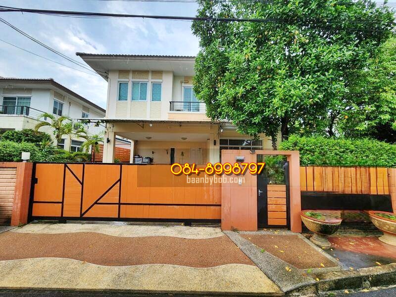 ขายบ้านพระราม 5 ราชพฤกษ์ บางกรวย : ขาย บ้านเดี่ยว The Plant ราชพฤกษ์ แปลงริม 68.80ตรวา. 3 นอน 3น้ำ ด่วน 7.6 ลบ.