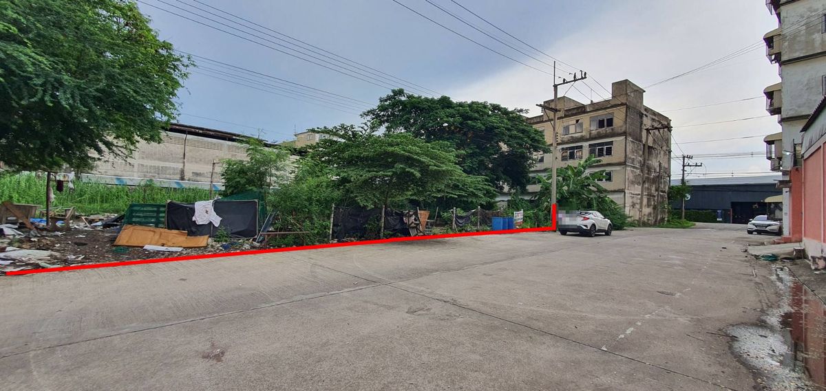 For SaleLandBang kae, Phetkasem : Purple land for sale, Phetkasem 122, size 220 sq m. Suitable for factories, warehouses, apartments, residences, home offices.