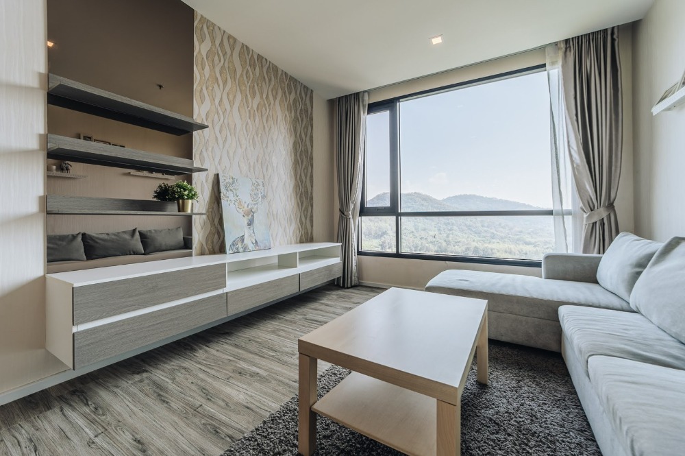 ขายคอนโดศรีราชา แหลมฉบัง บ้านบึง : ขายคอนโด Knightsbridge the Ocean Sriracha 2 bed corner room วิวภูเขา 3.9 M (S03-0939)