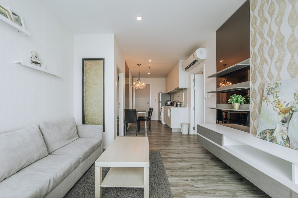 ขายคอนโดศรีราชา แหลมฉบัง บ้านบึง : ขายคอนโด Knightsbridge the Ocean Sriracha 2 bed corner room วิวภูเขา 3.9 M (S03-0939)