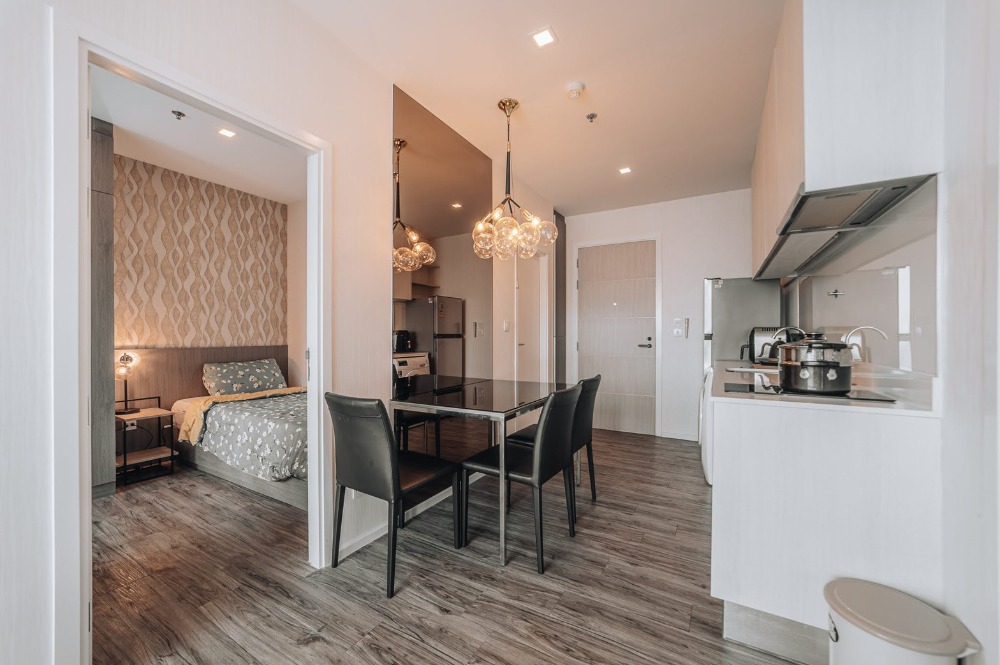 ขายคอนโดศรีราชา แหลมฉบัง บ้านบึง : ขายคอนโด Knightsbridge the Ocean Sriracha 2 bed corner room วิวภูเขา 3.9 M (S03-0939)