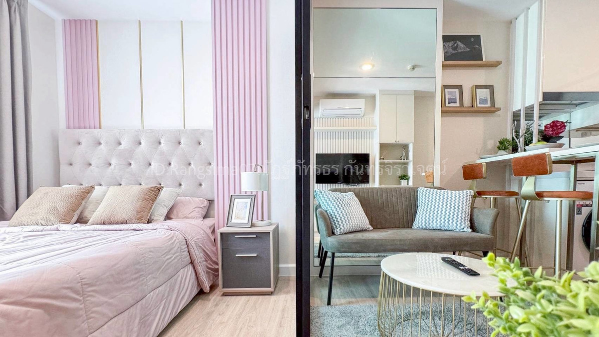 For RentCondoOnnut, Udomsuk : 📌Exclusive! 📌 Condo for rent, Sukhumvit, near BTS Udomsuk, 1 bedroom, complete electrical appliances Have a washing machine Complete decoration 🔴Line ID: Rangsima07