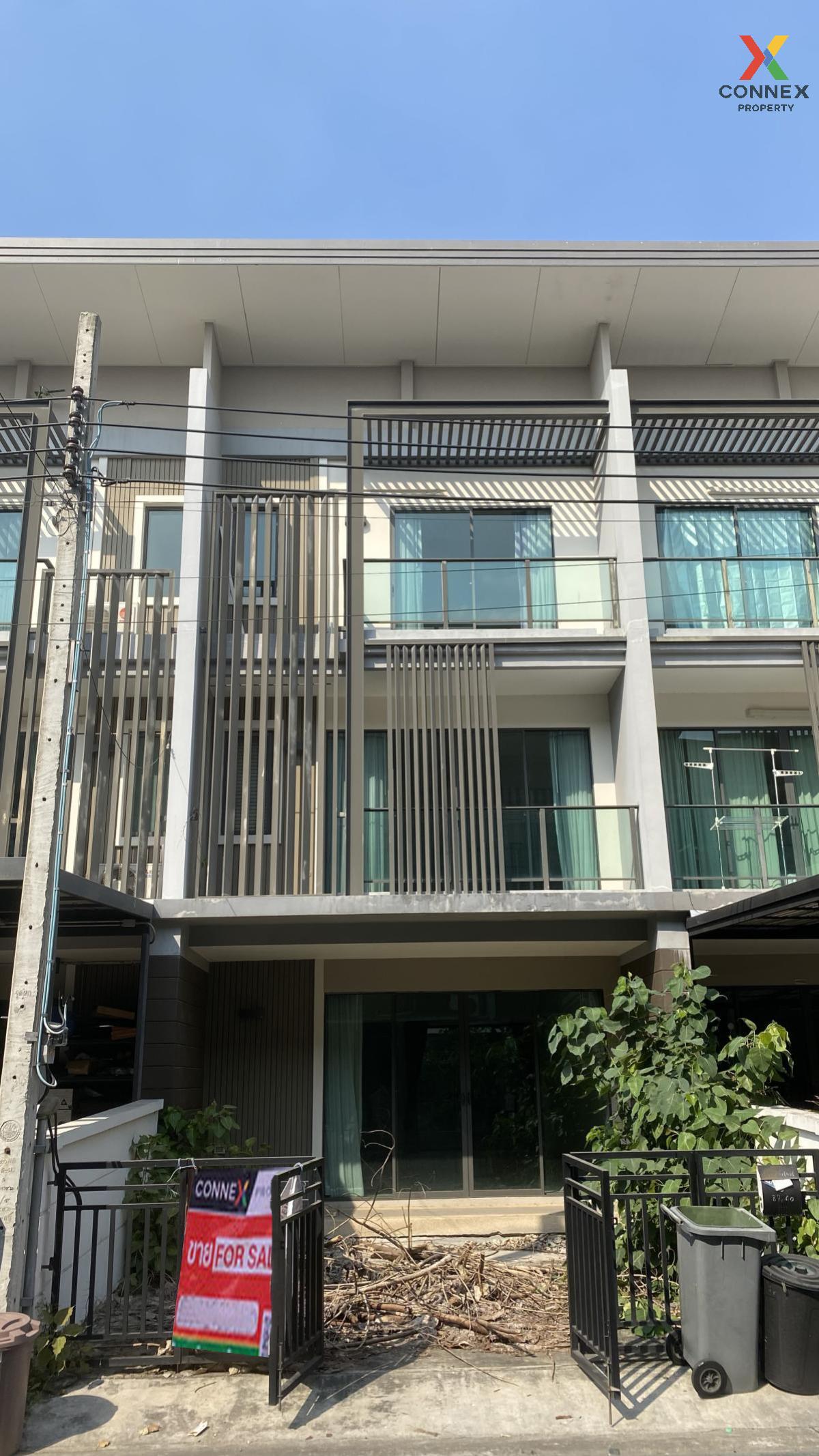 For SaleTownhomeNonthaburi, Bang Yai, Bangbuathong : For Sale Townhouse/Townhome  , Town Avenue Merge Rattanathibet , MRT-Sam Yaek Bang Yai , Bang Rak Yai , Bang Bua Thong , Nonthaburi , CX-91966