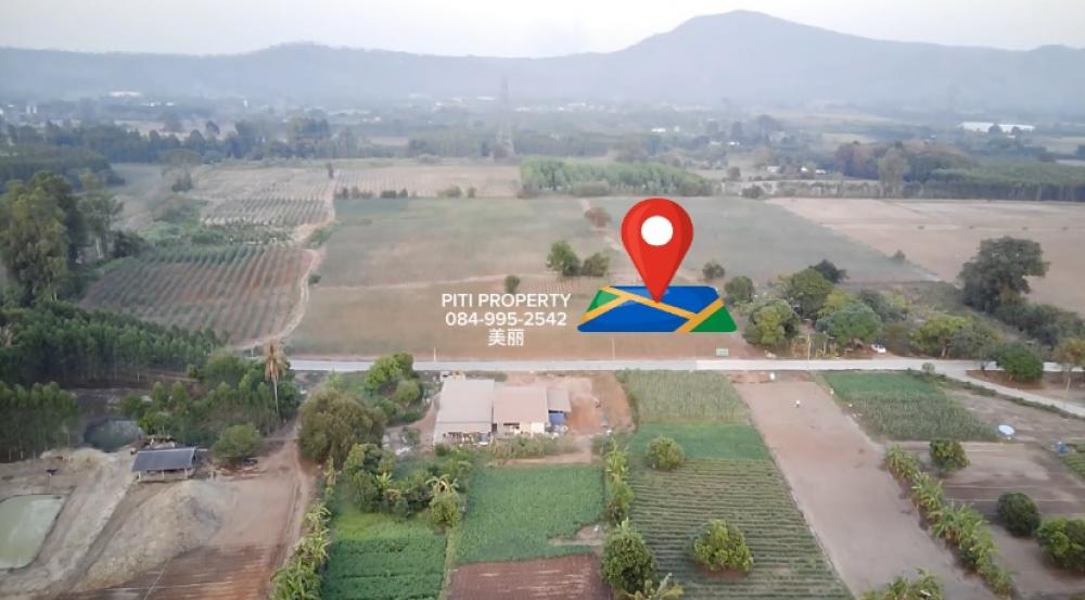 For SaleLandPattaya, Bangsaen, Chonburi : 🚩Land for sale to build a factory, 36 rai, mountain view, light purple layout with white dots, according to the latest EEC plan, Nong Yai District, Chonburi Province, near Asia Clean Industrial Estate, Chonburi.
