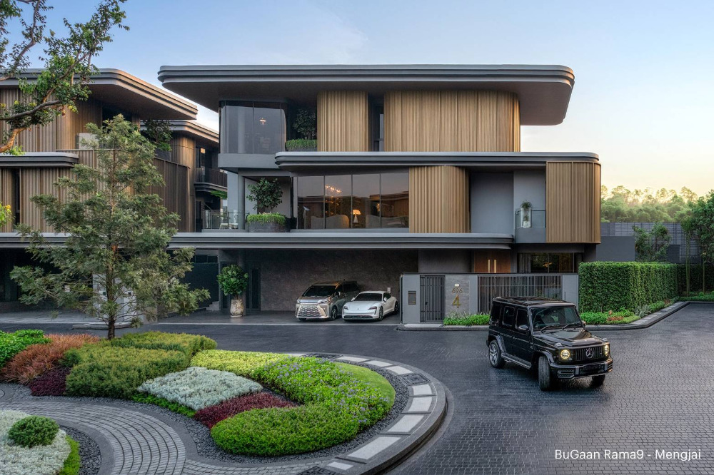 For SaleHouseRama9, Petchburi, RCA : Bugaan Rama 9 - Mengjai: 522sqm. 4bed 5bath 95,000,000 Am: 0656199198
