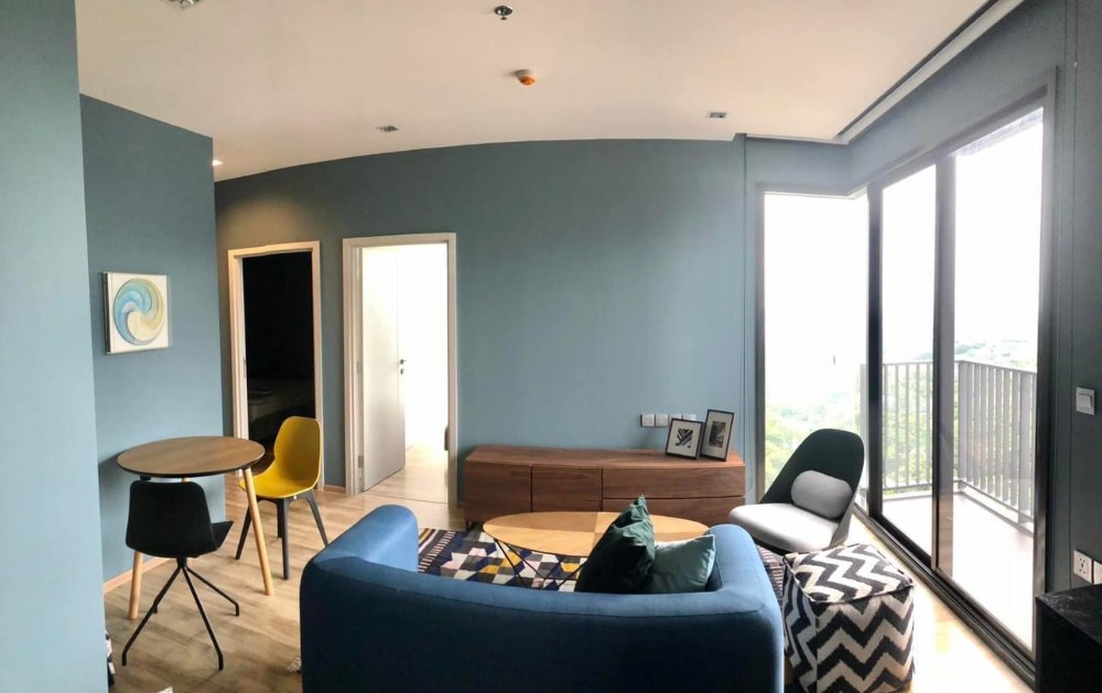 For SaleCondoSapankwai,Jatujak : 🌳Relax with green view of Jatujak park in the corner unit with nice modern decoration, fully furnished, few steps to BTS, close to Central Ladprao, jatujak Sunday market, convenient in traveling in many routes