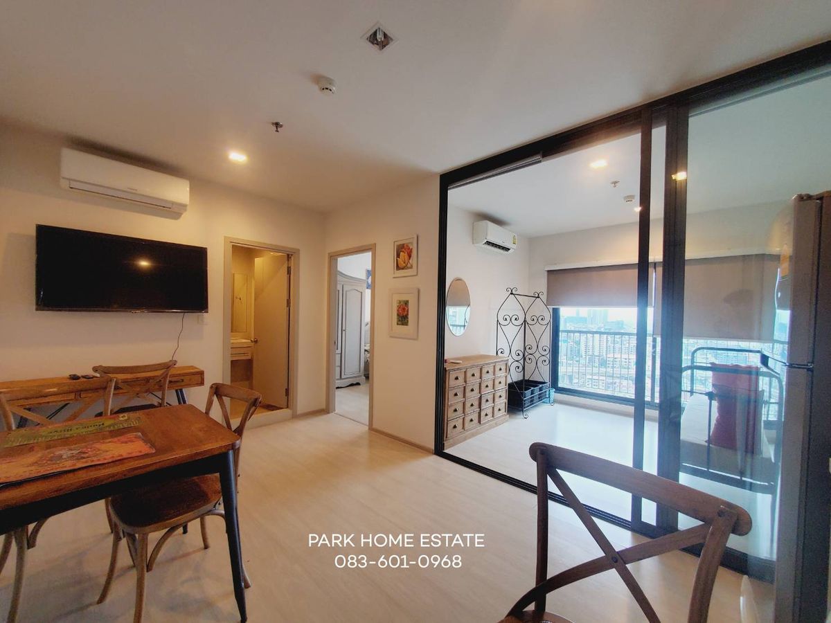 For RentCondoOnnut, Udomsuk : 📣 Life Sukhumvit 48 / 2 bedrooms, beautifully decorated room, high floor, room updates every day 📞 Line : @pukkhome (with @)