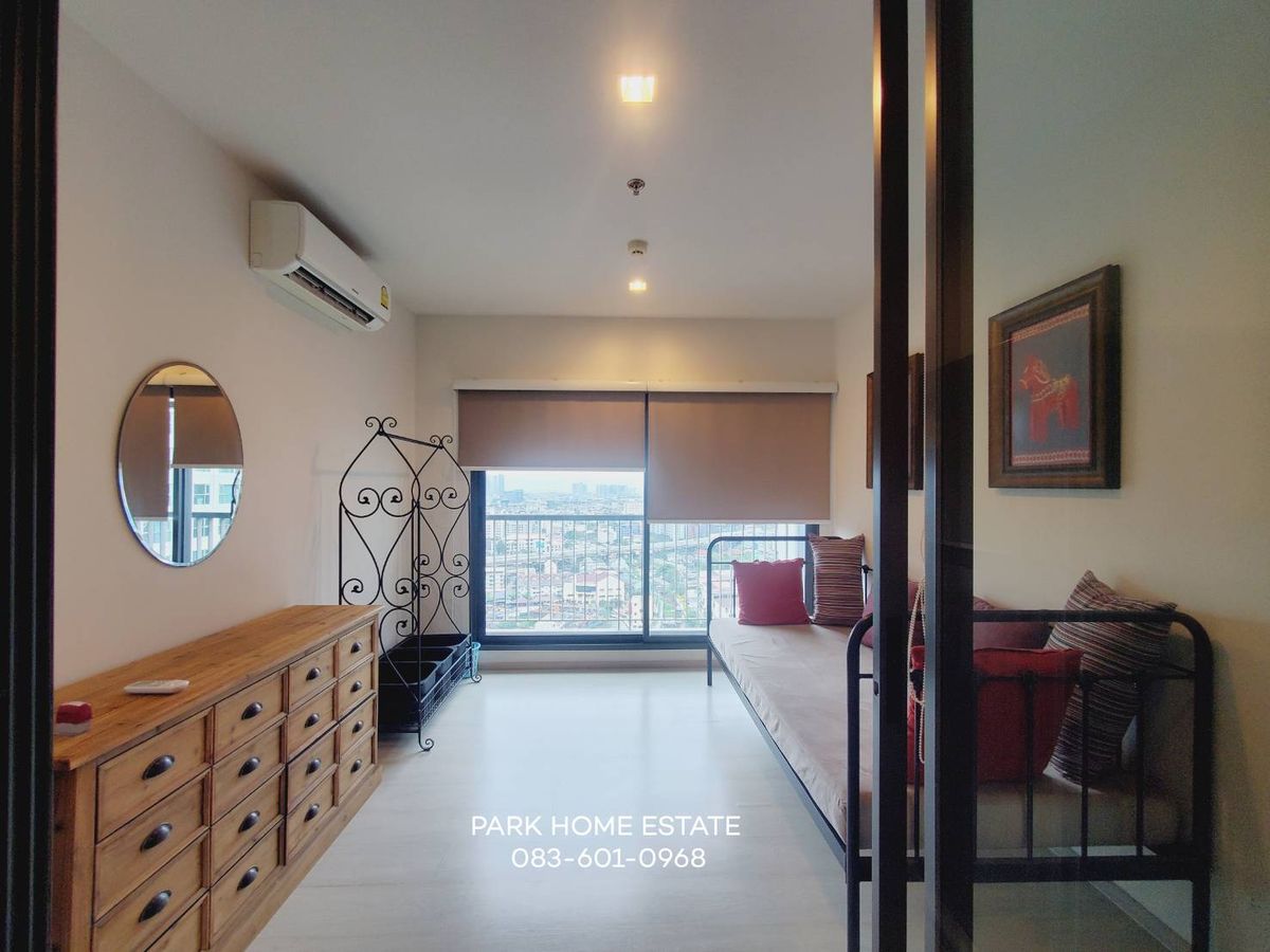 For RentCondoOnnut, Udomsuk : 📣 Life Sukhumvit 48 / 2 bedrooms, beautifully decorated room, high floor, room updates every day 📞 Line : @pukkhome (with @)