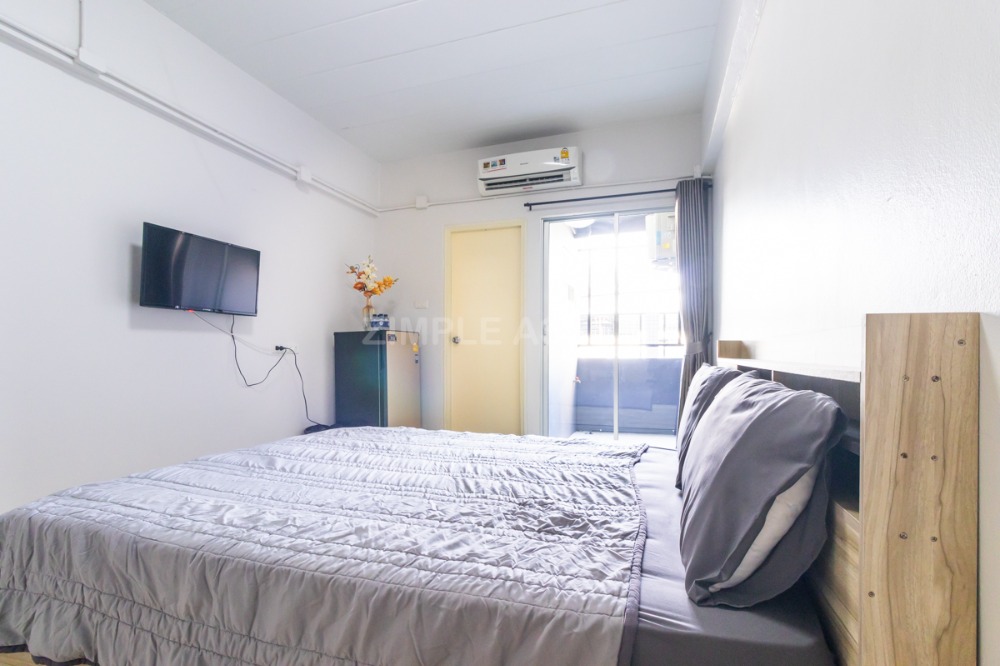 For RentLadprao101, Happy Land, The Mall Bang Kapi : Line @zimple_asset !Daily Room Only! Apartment in Latprao 124 close to BTS Yellow line Mahat Thai Station 1.6 km.