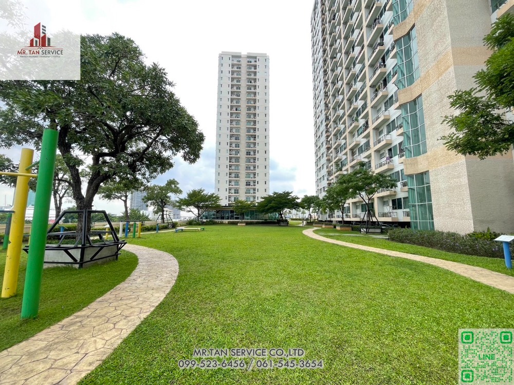 For RentCondoPattanakan, Srinakarin : Condo for rent, Supalai Park Srinakarin, fully furnished, ready to move in, next to the BTS.