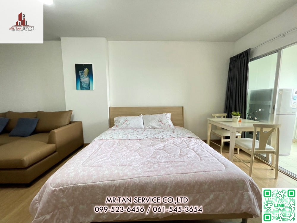 For RentCondoPattanakan, Srinakarin : Condo for rent, Supalai Park Srinakarin, fully furnished, ready to move in, next to the BTS.