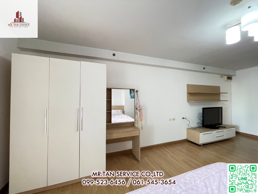 For RentCondoPattanakan, Srinakarin : Condo for rent, Supalai Park Srinakarin, fully furnished, ready to move in, next to the BTS.