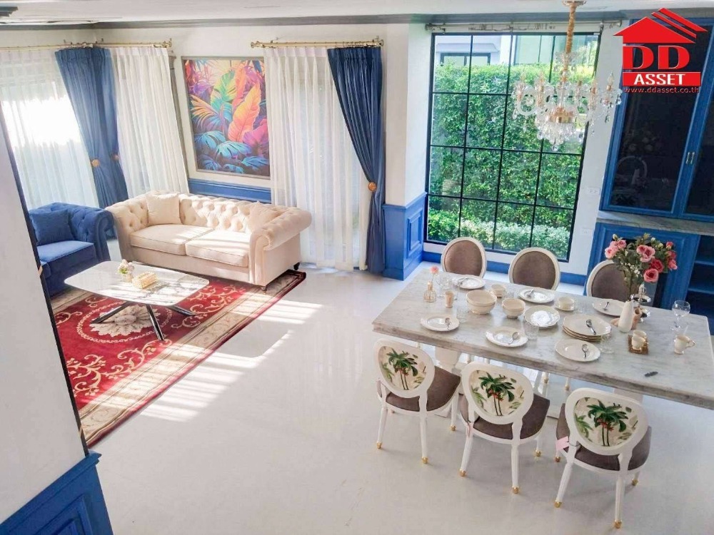 ขายบ้านพัฒนาการ ศรีนครินทร์ : ขาย  บ้าน นันทวัน พระราม9 - กรุงเทพกรีฑาตัดใหม่ รหัส H8044