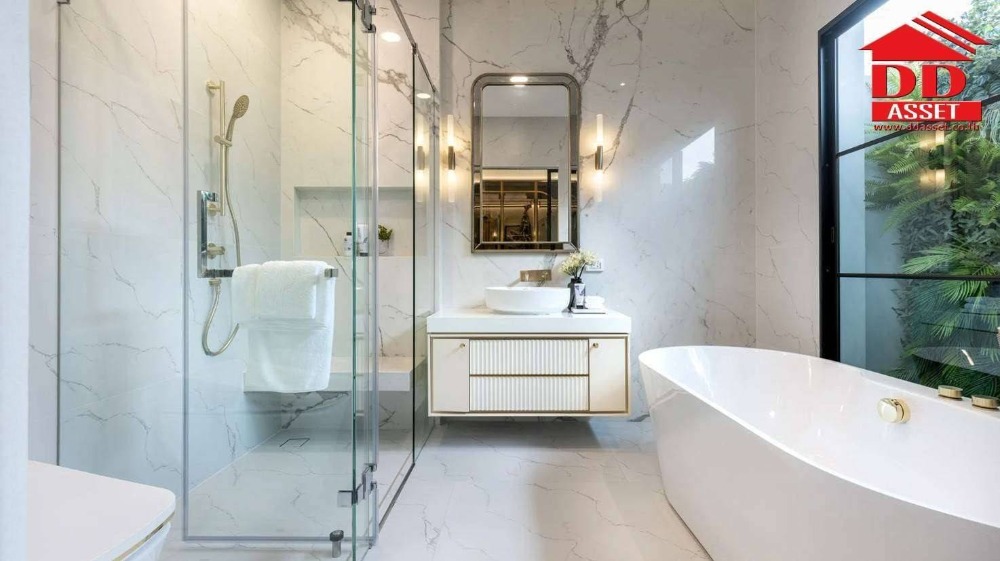 ขายบ้านพัฒนาการ ศรีนครินทร์ : ขาย  บ้าน นันทวัน พระราม9 - กรุงเทพกรีฑาตัดใหม่ รหัส H8044