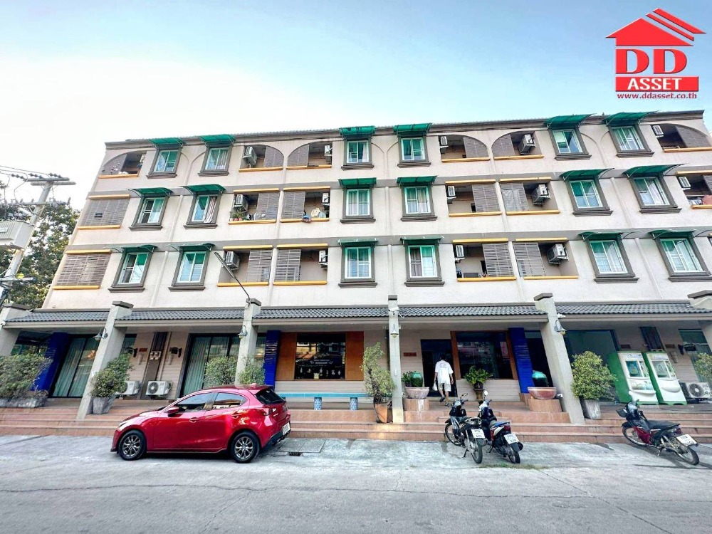 For SaleHotel&Apartment BusinessPathum Thani,Rangsit, Thammasat : Apartment for sale, Thanyaburi, Khlong 9, Pathum Thani, 4-story building, code A8002.