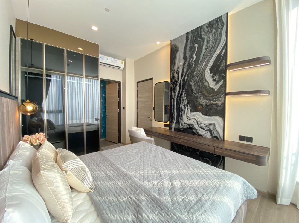 For RentCondoLadprao, Central Ladprao : 1 bedroom for rent, high floor, fully decorated, beautiful. Location: Lat Phrao Intersection