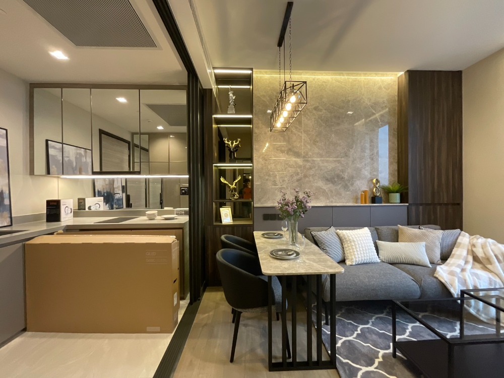 For RentCondoLadprao, Central Ladprao : 1 bedroom for rent, high floor, fully decorated, beautiful. Location: Lat Phrao Intersection