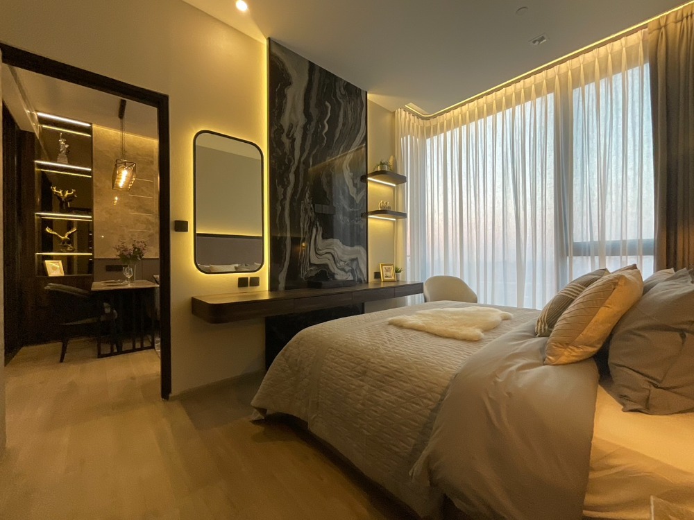 For RentCondoLadprao, Central Ladprao : 1 bedroom for rent, high floor, fully decorated, beautiful. Location: Lat Phrao Intersection