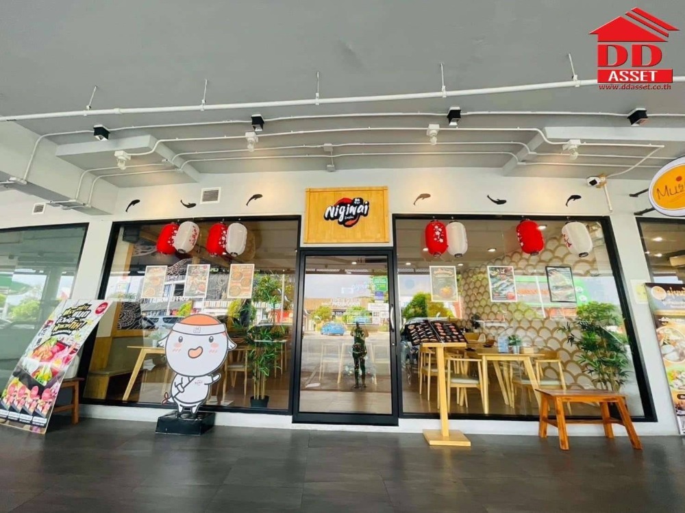 เซ้งร้านค้า/ตลาดนัดพุทธมณฑล ศาลายา : เซ้งร้าน นิกิวาอิ ซูชิ อยู่ในปั้มพีทีแม็คพาร์ค ศาลายา Nigiwai Sushi PT Max Salaya รหัส S8001