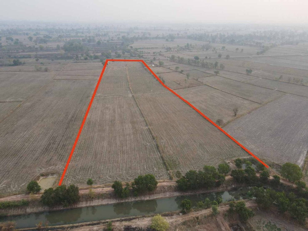 For SaleLandRoi Et : Cheap land for sale 11-1-69 rai **next to Pratumrat Road, Roi Et 230,000/rai (N.916)